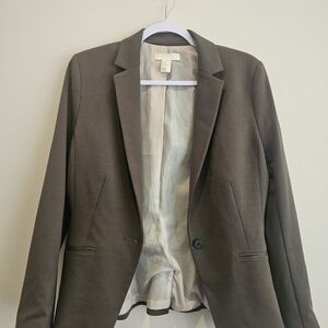 H&M Classic Gray Blazer